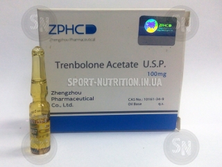 Zhengzhou Trenbolone Acetate 100мг (Тренболон ацетат) амп