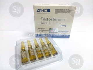Zhengzhou Testosterone Mix 250mg (Сустанон) амп