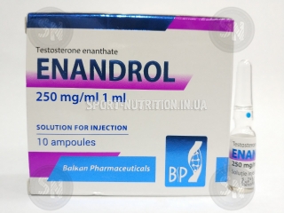 Balkan Enandrol Энандрол 250mg/ml (Тестостерон Енантат) амп