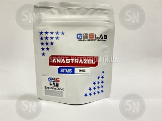 GSS Labs Anastrozole (Анастрозол) 50 таб 1mg