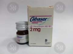 Pfizer Cabaser (Каберголин) Cabergoline tablets 2mg
