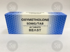 BEAST Oxymetholone (Оксиметолон) 50mg 60 таб